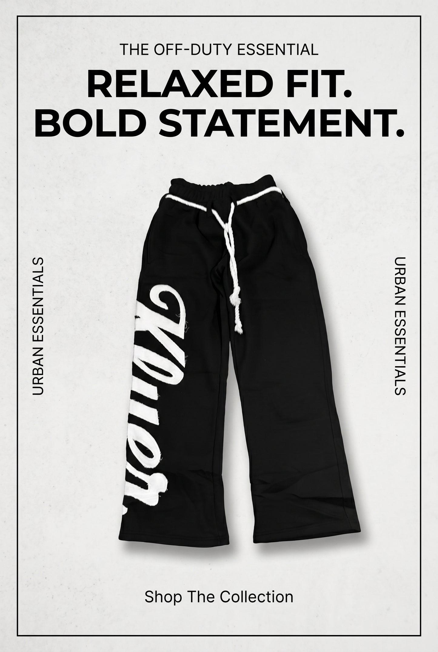 Distressed sweatpants
